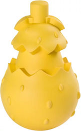 EYENIMAL Hundespielzeug Pear Leckerli-Spender aus Gummi Gelb für erwachsene Hunde – Bild 1 von 2