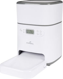 Produktbild von EYENIMAL Tiny Pet Feeder Smarter Futterspender für Trockenfutter bis 2,5 kg in Weiß - 2,5 kg