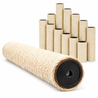 Produktbild von eyepower Sisal Ersatzstamm für Katzenkratzbäume 45 cm Länge Ø 9,2 cm M10 Beige