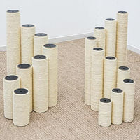 Produktbild von eyepower Sisal Ersatzstamm für Katzenkratzbäume Natur Beige M10 - 15 cm