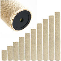 Produktbild von eyepower Sisalsäule Ersatzstamm für Kratzbaum Beige 40 cm Durchmesser 7,1 cm