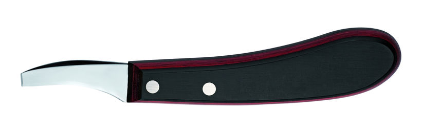 F. Dick Hufmesser Champion Schlaufenmesser mit Carbon-Spezialstahl und Schichtholzgriff – Bild 1 von 4