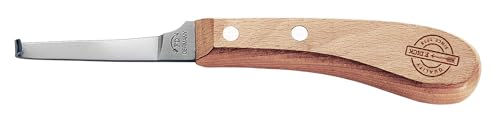 F. Dick Hufmesser ECONOMIC Links-Lang-Schmal mit Buchenholzgriff und Carbonstahl Klinge 78 mm – Bild 1 von 3