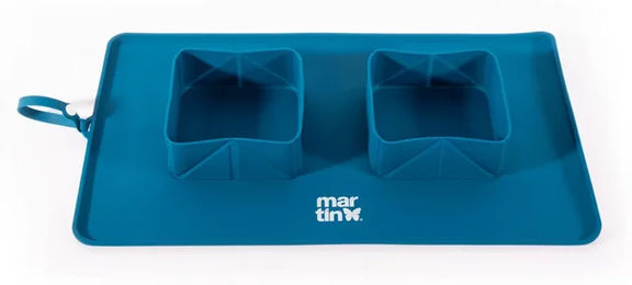 Produktbild von Faltbare doppelte Hundenapf aus Silikon Martin Sellier