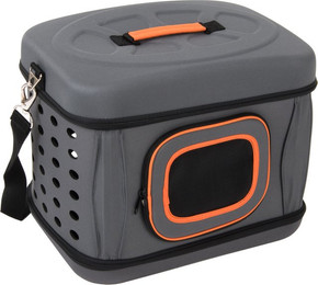Produktbild von Faltbare Transporttasche grau 42x32x30 cm