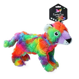 Produktbild von FantaZoo Leopard Buntes und Recyceltes Hundespielzeug Medium