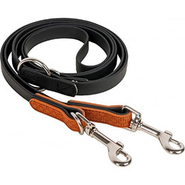 Produktbild von Farm-Land Führleine Schwarz/Braun - 2 m