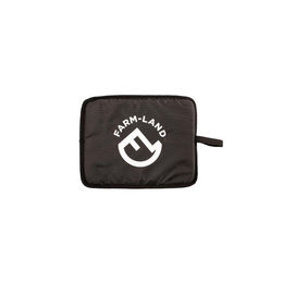 Farm-Land Sitzkissen Schwarz Faserpelz – Bild 1 von 2