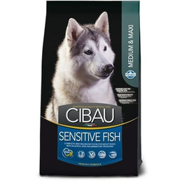 Produktbild von Farmina Cibau Sensitive Fish Medium/Maxi - 14 kg