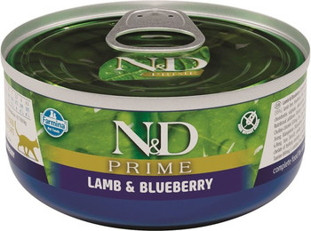 Produktbild von FARMINA N&amp;D Cat Prime Lamm &amp; Blaubeere 70 g Katzenfutter
