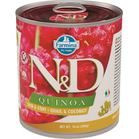 Produktbild von FARMINA N&amp;D Dog quinoa quail&amp;coconut 285 gr