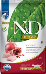 Produktbild von Farmina N&D Cat Prime Adult Neutered Huhn & Granatapfel - 5 kg