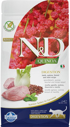 Produktbild von Farmina N&D Cat Quinoa Digestion Lamm & Fenchel - 1,5 kg