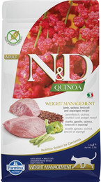 Produktbild von Farmina N&D Cat Quinoa Weight Management Lamm & Brokkoli - 1,5 kg