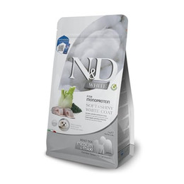 Produktbild von Farmina N&D Dog Adult Medium/Maxi White Wolfsbarsch, Fenchel & Spirulina - 7 kg