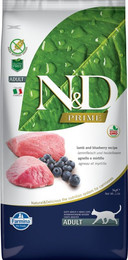 Produktbild von Farmina N&D Lamm & Heidelbeere Adult Katzenfutter - 2 x 5 kg