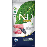 Produktbild von Farmina N&D Lamm & Heidelbeere Adult Katzenfutter - 2 x 5 kg