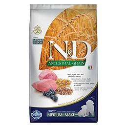 Produktbild von FARMINA N&D Low Grain Lamm & Heidelbeere Puppy Medium & Maxi - 2,5 kg