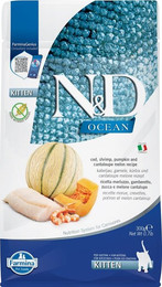 Produktbild von Farmina N&D Ocean Kitten Pellets Katzenfutter - 300 g