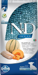 Produktbild von Farmina N&D Ocean Puppy Mini Kabeljau, Kürbis & Cantaloupe Melone - 7 kg