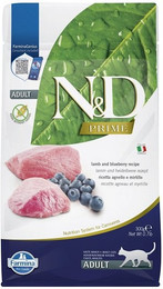 Produktbild von Farmina N&D Prime Adult Lamm & Heidelbeere Katzenfutter - 300 g