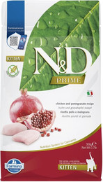Produktbild von Farmina N&D Prime Kitten Huhn & Granatapfel Trockenfutter - 300 g