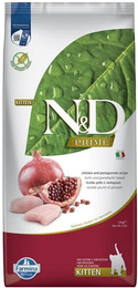 Produktbild von Farmina N&D Prime Kitten Trockenfutter Hähnchen mit Granatapfel - 10 kg