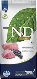 Produktbild von Farmina N&D Prime Lamm & Heidelbeere Katzenfutter Adult - 10 kg