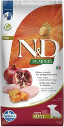Produktbild von FARMINA N&D Pumpkin Dog Puppy Mini Huhn, Kürbis & Granatapfel - 7 kg