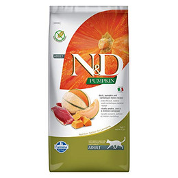 Produktbild von Farmina N&D Pumpkin Ente Kürbis & Cantaloupe Melone Adult Katzenfutter - 5 kg