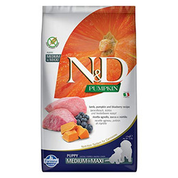 Produktbild von Farmina N&D Pumpkin Lamm & Heidelbeere Puppy Medium & Maxi - 2,5 kg