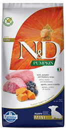 Produktbild von Farmina N&D Pumpkin Lamm & Heidelbeere Puppy Mini - 7 kg