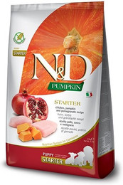 Produktbild von Farmina N&D Pumpkin Puppy Pellets Hundefutter mit Huhn & Granatapfel - 2,5 kg