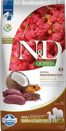 Produktbild von Farmina N&D Quinoa Adult Skin & Coat Hirsch - 7 kg