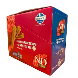 Produktbild von Farmina N&D Quinoa Dental Treat Flatulence Medium/Maxi - 7 x 100 g
