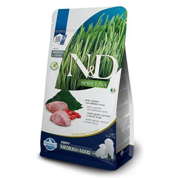 Produktbild von FARMINA N&D Spirulina Puppy Medium & Maxi Lamm & Wolfberry - 7 kg