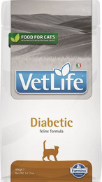 Produktbild von Farmina Vet Life Diabetic Katze Trockenfutter - 400 g