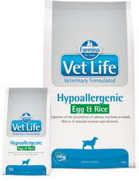 Produktbild von Farmina Vet Life Hypoallergenic Ei & Reis Hund - 12 kg