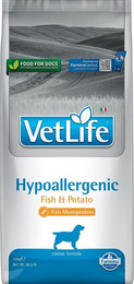 Produktbild von Farmina Vet Life Hypoallergenic Fish & Potato Hund - 12 kg