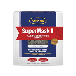 Produktbild von Farnam SuperMask II Fliegenmaske für Pferde - 1 Stk.