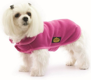Produktbild von Fashion Dog Fleece-Hundemantel Fuchsia