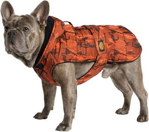 Fashion Dog Hundemantel Hunde-Steppmantel für Französische Bulldogge, Rost-Camouflage, 36 cm – Bild 1 von 6