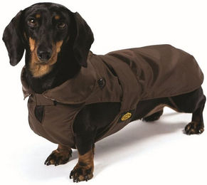 Fashion Dog Hundemantel speziell für Dackel - Braun – Bild 1 von 3