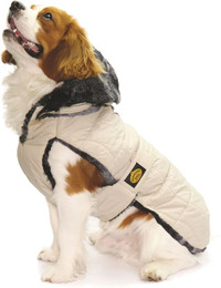 Produktbild von Fashion Dog Hundemantel Steppmantel für Hunde, Beige, 36 cm