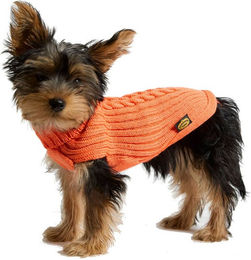 Produktbild von Fashion Dog Hundepullover Hundepullover aus Merinowollmischung, orange