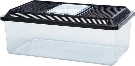 Produktbild von Fauna-Box Low schwarz Transportbox - 18 l