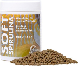 Produktbild von Fauna Marin Soft Spirulina Fischfutter - 60 g