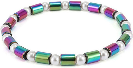 Produktbild von Faux-Perlen Fußkettchen Damen