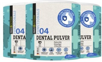 Produktbild von FAVLY Petfood DENTAL Pulver - 3 x 250 g