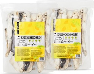 Produktbild von FAVLY Petfood Kaninchenohren mit Fell - 720 g